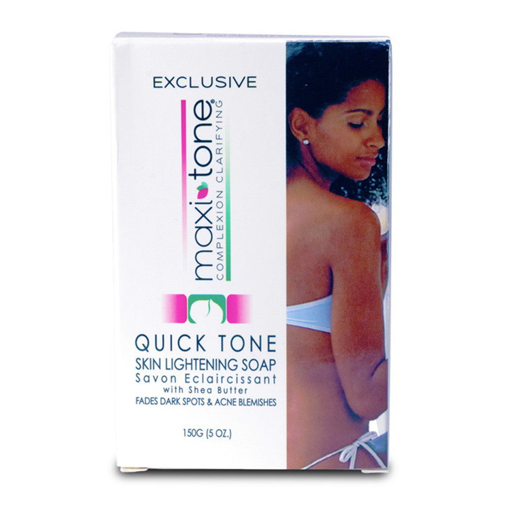 Clear Essence Maxi Tone Quick Tone Skin Lightening Soap With Shea Butter, 5 Oz